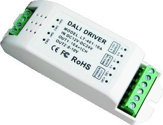 INVENT DESIGN LEDCONTROLLER DALI 1X10A-0-10V 