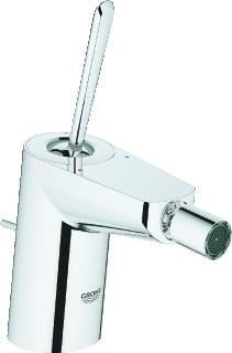 GROHE EURODISC JOYSTICK BIDETMENGKRAAN S-SIZE TREKWASTE EENGREEPS 1-GATS 182MM HOOGTE 116MM UITLOOP VAST CHROOM 