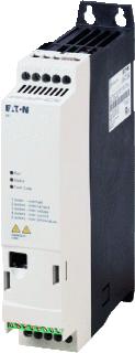 EATON VARIABLE SPEEDSTARTER DE1 POWERXL 1-F. 200-240VAC / 3-F. 230VAC IE-1,4A P-0,25KW FREQ. 50/60HZ INCLUSIEF FILTER IP20