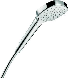 HANSGROHE CROMA SELECT E 1JET HANDDOUCHE WIT/CHROOM 
