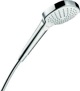 HANSGROHE CROMA SELECT E / VARIO HANDDOUCHE 110MM DOUCHEKOP 3JET CHROOM/WIT