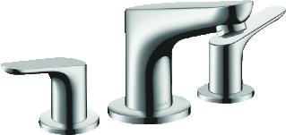 HANSGROHE FOCUS 3-GATS WASTAFELMENGKRAAN CHROOM