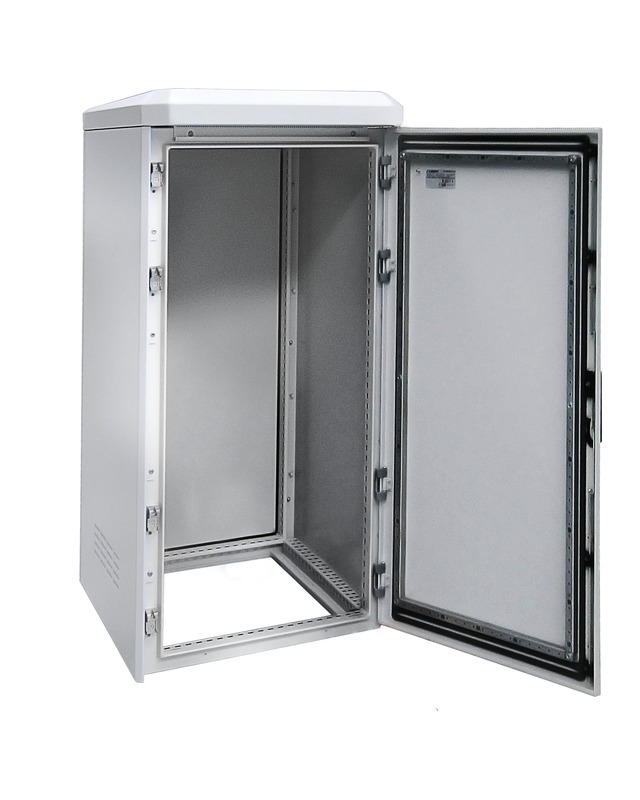 Verzadigen Fokken op tijd eldon staande kast 1200x600x600mm 1 deur geen montageplaat aluminium  ip66ekom12066 | bij bengshop.nl