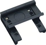 WOHNER RAILSYSTEMEN DIN-RAIL SPECIALE PROFIELEN KUNSTSTOF (HXL) 35X63MM OPPERVLAKTEBESCHERMING GEEN (ONBEHANDELD) DIKTE 8MM GATVORM ROND GAT BOORGATAFSTAND CENTRISCH 39MM 