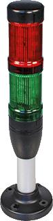 EATON COMPLETE LED MODULE INCLUSTIEF BASIS SL4 2 MODULES 24V AC/DC 100MM ROOD/GROEN. 