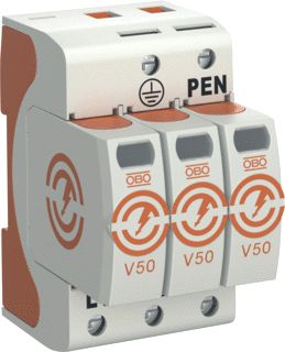 OBO COMBICONTROLLER V50 3-POLIGE UITVOERING 150V POLYAMIDE PA 