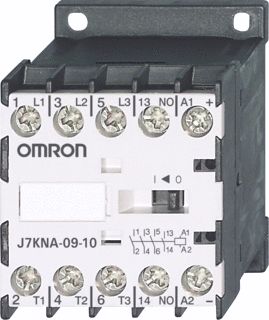 OMRON MINI-MAGNEETSCHAKELAAR 3P AC3-9A-4KW(400V) HULPCONTACT 1M SP.SP 230V50HZ,240V60HZ SCHROEFKL. 