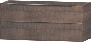 WAVEDESIGN CASSINO WASTAFELONDERBOUWKAST 120 CM 2 LADEN SOFTCLOSE BROWN OAK