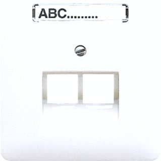 Jung Afdekking Uae-iae Met Label Opbouw Schroef Thermoplast Halogeenvrij Wit Glans Bxh 70x70mm Ls969 2nauawwm Art