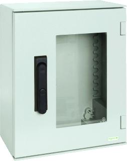 SCHNEIDER ELECTRIC THALASSA WANDKAST IP66 647X436X250MM 3-PUNTSSLUITING GLASDEUR