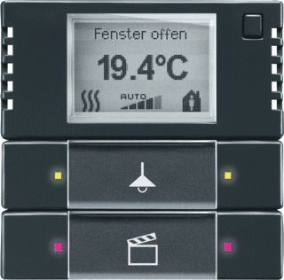 ABB BUSCH JAEGER KNX BEDIENELEMENT 2-4V MET RTR F-ANTRA