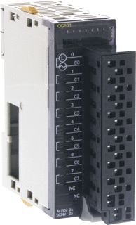 OMRON MODULAR PLC CJ-SERIE DIGITALE I/O UNITS 8 X OUTPUT RELAIS UITGANGEN 24VDC/250 VAC/2A AFZONDERLIJKE COMMON INSTEEKVERBIND 