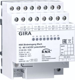 GIRA BINAIRE ING 8V 12-48V