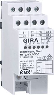 GIRA BINAIRE INGANG 6V 10-230V