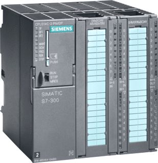 SIEMENS SIMATIC S7-300 CPU 314C-2PN/DP COMPACT CPU WITH 192 KBYTE WORKING MEMORY 24 DI/16 DO 4AI 2AO 1 