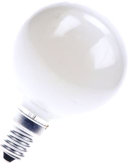 BAILEY LED FILAMENT LAMP GLOBE G60 E14 4W WARMWIT 2700K CRI80-89 OPAAL 430LM 220-240V AC 360D 60X92MM 