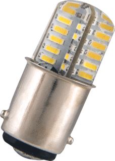 BAILEY LED COMPACT BA15D BUIS T15X36 24V AC/DC 1.8W 4000K KOELWIT HELDER 160LM MINIATUUR LAMP 