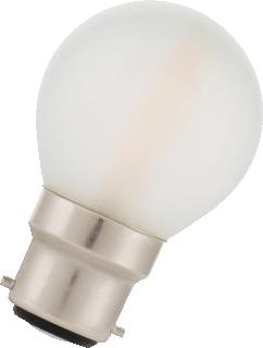 BAILEY LED FILAMENT LAMP KOGEL G45 B22D 1W WARMWIT 2700K CRI80-89 MAT 100LM 220-240V AC 360D 45X75MM 