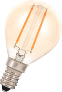 BAILEY LED FILAMENT LAMP KOGEL G45 E14 2W EXTRA WARMWIT 2200K CRI80-89 GOUD 180LM 220-240V AC 360D 45X78MM LICHTBRON DECORATIEF 