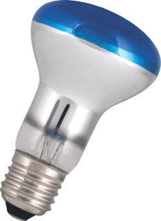 BAILEY BAICOLOUR LED FILAMENT LAMP REFLECTOR R63 E27 4W BLAUW CRI70-79 HELDER 80LM 220-240V AC 120D 63X102MM FEEST VERLICHTING 