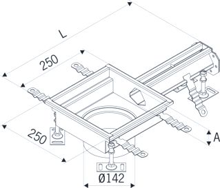 ACO SLEUFGOOT 20-50 L500 H75