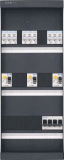 EATON INSTALLATIEKAST MED FLEX 3-FASE 9-GROEPEN 3 ALS 2-POLIG HS 104 