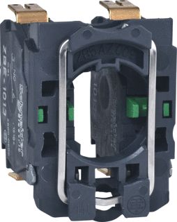 SCHNEIDER ELECTRIC HARMONY XB5 CONTACTELEMENT VOOR KOP 22MM 1NO ZILVERLEGERING PLUG-IN