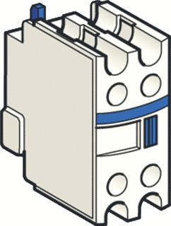 SCHNEIDER ELECTRIC HULPCONTACTBLOK 1M+1V SCHROEFKLEM-AANSLUITINGEN HULPELEMENT TESYS D/F