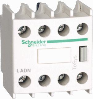 SCHNEIDER ELECTRIC HULPCONTACTBLOK 2M+2V SCHROEFKLEM-AANSLUITINGEN HULPELEMENT TESYS D/F