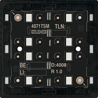 JUNG KNX TASTERMODULE STANDAARD 1-VOUDIG 