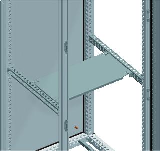 SCHNEIDER ELECTRIC SPACIAL SF / SM DEELMONTAGEPLAAT 597X800MM