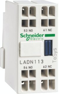 SCHNEIDER ELECTRIC TESYS D HULPCONTACTBLOK 2XVERBREEKCONTACT VEERKLEM 2,5MM2