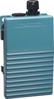 SCHNEIDER ELECTRIC HARMONY PEDAALSCHAKELAAR XPE-M 1NC+1NO STOFBESCHERMING METAAL BLAUW