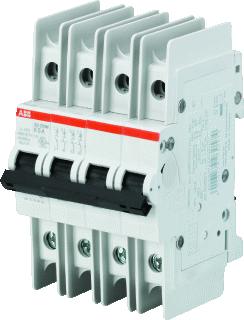 ABB INSTALLATIEAUTMAAT C-KARAKTERISTIEK 10KA 1-6A 4P UL489 IP20 SCHROEFBEVESTIGING