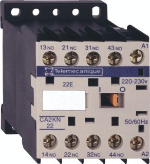 SCHNEIDER ELECTRIC TESYS K HULPCONTACTOR 3M+1V AC-3<=690V STUURSPANNING: 240V AC SCHROEF