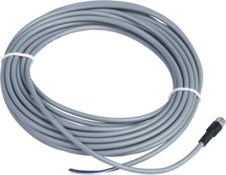 SCHNEIDER-ELECTRIC XZCP CONNECTORKABEL M8 CONNECTOR 4-POLIG RECHT PVC KABEL FEMALE METALEN BEVESTIGINGSMOER 10 METER KABEL