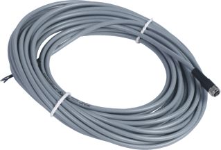 SCHNEIDER-ELECTRIC XZCP CONNECTORKABEL M8 CONNECTOR 3-POLIG RECHT PVC KABEL FEMALE METALEN BEVESTIGINGSMOER 10 METER KABEL