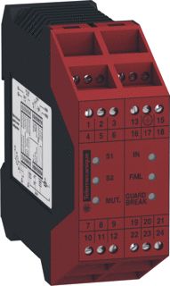 SCHNEIDER ELECTRIC XPSLC MODULE MONITOREN ONDERDRUKKINGSFUNCTIE VEILIGHEIDSLICHTSCHERM