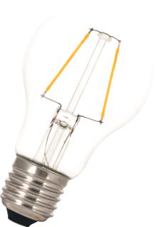BAILEY LED FILAMENT LAMP STANDAARD A60 E27 2W WARMWIT 2700K CRI80-89 HELDER 220LM 220-240V AC 360D 60X105MM 