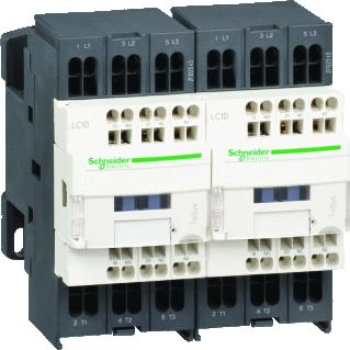 SCHNEIDER ELECTRIC TESYS D OMKEERCONT. 9A 3M/HC:M+V MECHANISCH VERG.-STUURSPANNING: 24VDC