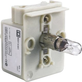 SCHNEIDER ELECTRIC HARMONY 9001K KEUZESCHAKELAAR VERLICHT 2 STANDEN 30MM ORANJE