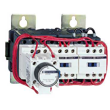 SCHNEIDER ELECTRIC TESYS LC3D STER-DRIEHOEKSTARTER 3X3P GRONDPLAAT 115A SPOEL-230V AC 