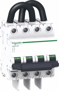 SCHNEIDER ELECTRIC C60PV-DC INSTALLATIEAUTOMAAT 2P IN=10A/UE=650V DC B-KARAKTERISTIEK