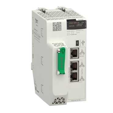 SCHNEIDER ELECTRIC PLC BASISEENHEID MODICON M580 NIVEAU 1 64X I/O INTERNE VOEDING 4X REK 4MB RAM LED DIO IP20. 