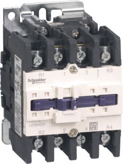 SCHNEIDER ELECTRIC TESYS MAGNEETSCHAKELAAR 4P 48V AC AC-1 125A 37KW SCHROEFAANSLUITING 