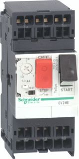 SCHNEIDER ELECTRIC TESYS GV2ME VERMOGENSSCHAKELAAR THERMISCH/MAGNETISCH 0,1-0,16A VEERKLEM