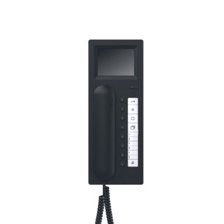 SIEDLE BUS-TELEFOON COMFORT MET KLEURENMONITOR BTCV 850-03 S ZWART