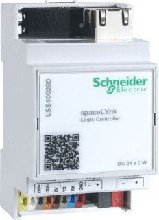 SCHNEIDER ELECTRIC MERTEN KNX SPACELYNK DIN-RAIL 3-MOD 24V LED INDICATIE TCP/IP IP20 