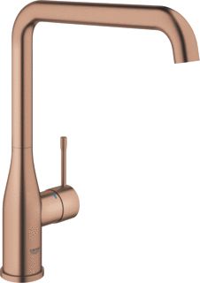 GROHE ESSENCE NEW KEUKENMENGKRAAN EENGREEPS 300MM HOOGTE 220MM VOORSPRONG L-UITLOOP HOOG DRAAIBAAR WARM SUNSET GEBORSTELD 