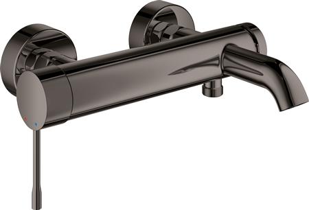 GROHE ESSENCE NEW BADMENGKRAAN WAND EENGREEPS 2-GATS 150MM HART MET KOPPELINGEN 193MM UITLOOP VAST HARD GRAPHITE